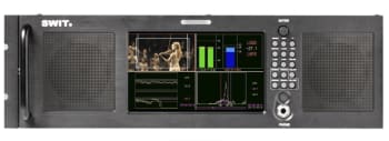 SWIT M-1072A Audio loudness monitor med HDMi og SDI inngang