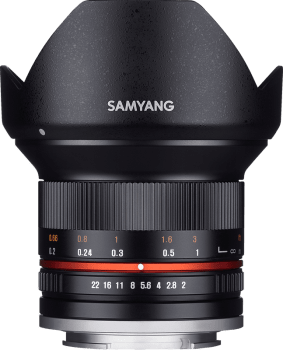 Samyang 12Mm F/2.0 Ncs Cs Canon M (Black)