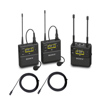 Sony UWP-D27/K33PRO trådløst myggsett med to myggsendere