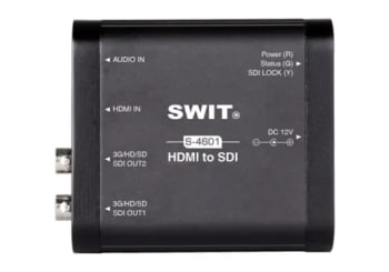 SWIT S-4601 B1 Konverter HDMI til 3G/HD/SD-SDI Demobrukt