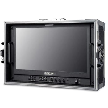 ATEM156S-CO, Monitor, 15,6" Full HD i Flightcase, 4x 3G-SDI inn/utg, Seetec