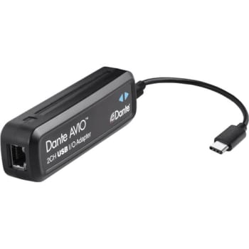 Audinate Dante AVIO USB-C Adapter 2x2