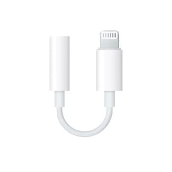 Apple MMX62ZM/A Adapter Lightning til 3,5mm TRRS hun