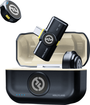 Hollyland Lark M2 USB-C Trådløst mikrofonsystem med to sendere