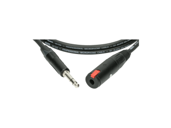 Klotz BEX4-0200 Lydkabel skjøt Jack6,3M3 til Jack6,3F3 2m