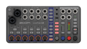 Zoom Livetrak L6 Lydmikser 10 kanaler m/recorder