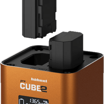 Hahnel Procube 2 Dobbel batterilader for Sony baterier NP-BX1 NP-FW50 NP-FZ100