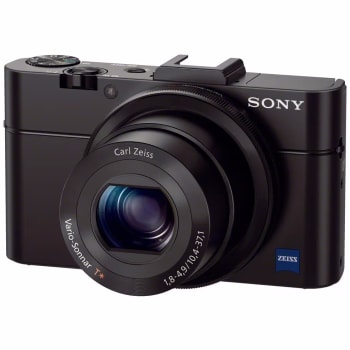 Sony DSC-RX100M2 Digitalt kompaktkamera 20,2MP Raw 3,6 x zoom 28mm demovare
