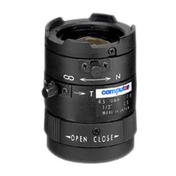 Computar H2Z4516CS-2 Objektiv 4.5-10mm F1,6 manuell zoom og iris