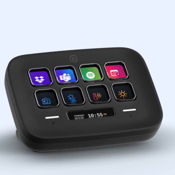 Elgato Stream Deck Neo programmerbart Tastatur USB sort
