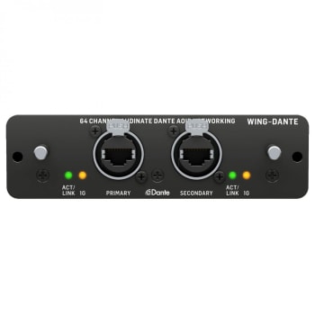 Behringer WING-Dante Utvidelseskort for Behringer Wing mikser