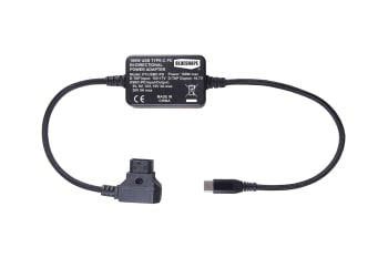 Haivision HWO-OT-DTP5 powerkabel med D-tap for Falkon sendere