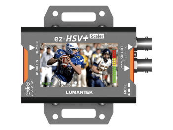 Lumantek ez-HSV+, HDMI til 3G/HD/SD-SDI Converter med Scaler og LCD Display