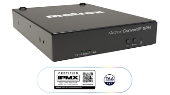 Matrox CIP-SRH, ConvertIP Single HDMI 2110 og IPMX Transceiver 1x RJ45