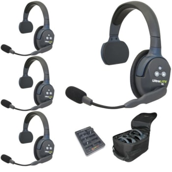 Eartec UltraLITE Trådløs Intercom Headset (Single)