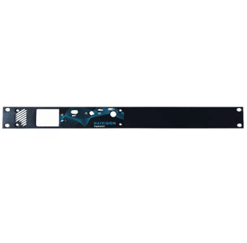 Haivision HW-OT-DR-FP3 RACKkit 1U front panel kit hosting one RACK400