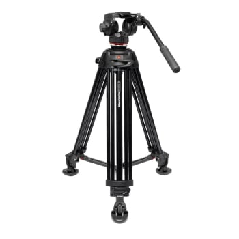 MANFROTTO 502X Twin Leg Aluminium & Veske