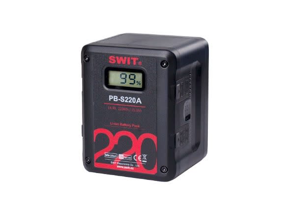 SWIT PB-S220A 220Wh AB-Mount batteri