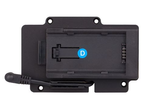 SWIT S-7003D CGA/VBD-Type batteriplate for S-1053