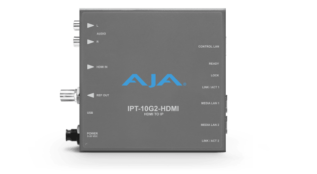 AJA IPT-10G2-HDMI SMPTE ST 2110 HDMI Enkoder