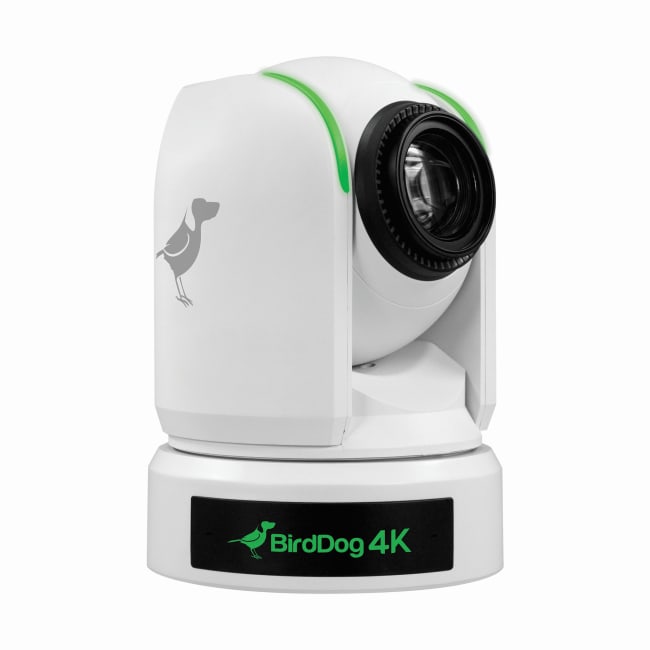 BirdDog BDP4KW P4K 4K Full NDI PTZ Camera 1" Sensor White