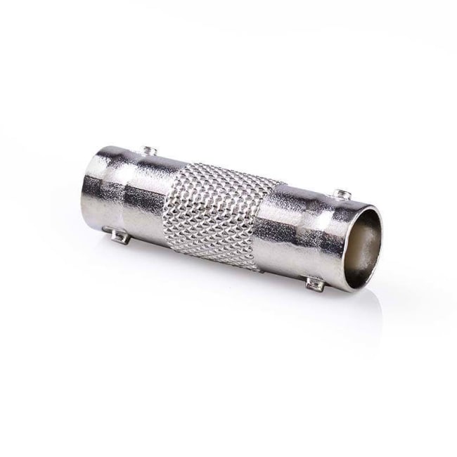 BNC-BNC skjøtestykke 75ohm for videokabler BNC hunn til hunn 75 ohm