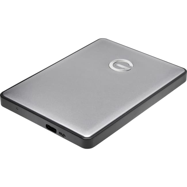 G-Technology GT-0G10317 Portabel harddisk på 2TB med USB-C (USB3, TB3) tilkobling