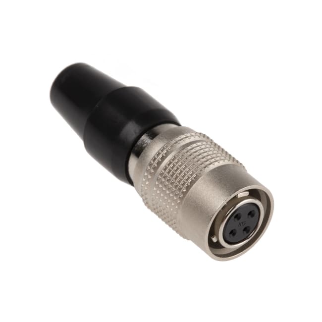 Hirose HR10A-7P-4S(73) Hengekontakt 4 pin hunn for videokamera