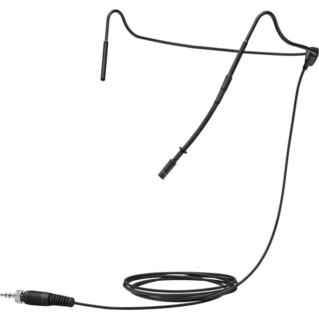 Sennheiser HS 2 BK Hodebøylemikrofon med minijack for EW beltpack Sort