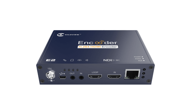 Kiloview E2 NDI HDMI HD og NDI Streaming Enkoder