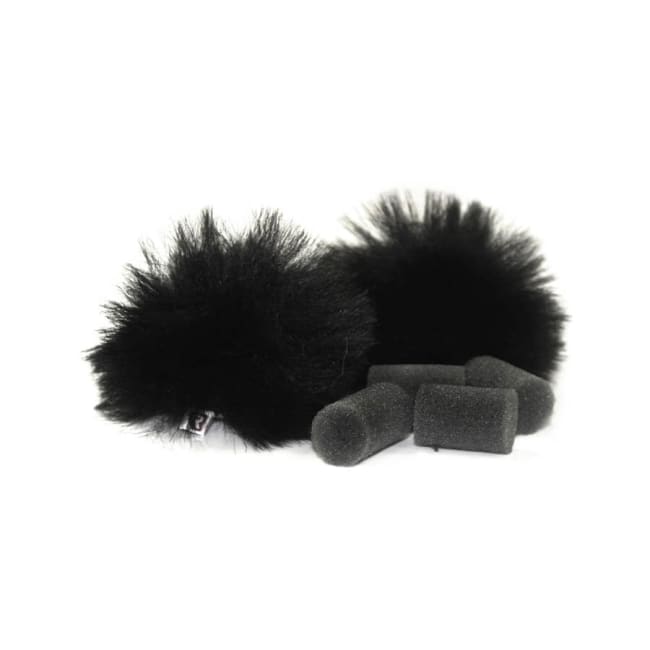 Rycote RYC065501 Lavalier Furry Vindpels for Myggmikrofon Sort (Par)