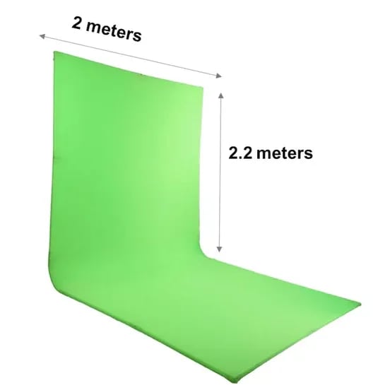 Nanlite 2022L L-Frame Green Screen bakgrunn