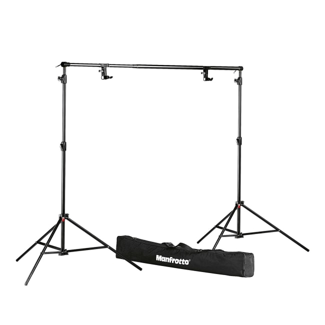 Manfrotto 1314B Bakgrunnsstativ Kit Sort