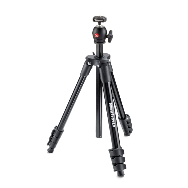 Manfrotto MKCOMPACTLT-BK Stativkit Compact Light Svart