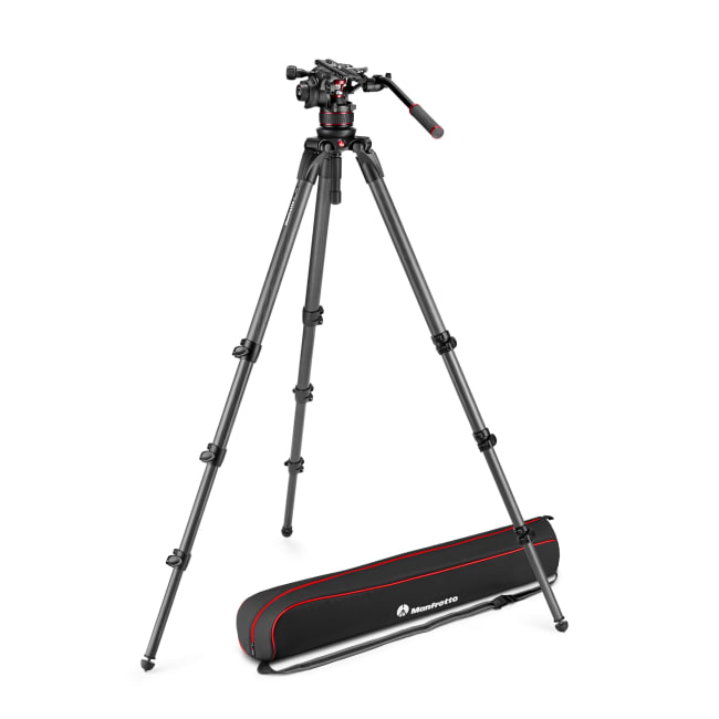 Manfrotto 612 + 536 Stativkit Video Nitrotech