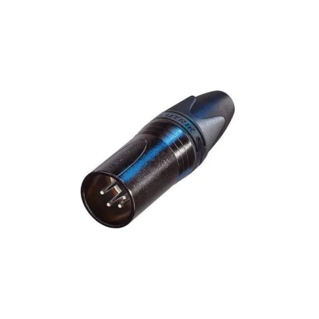 Neutrik NC4MXX-BAG XLR -plugg 4 pin M sort