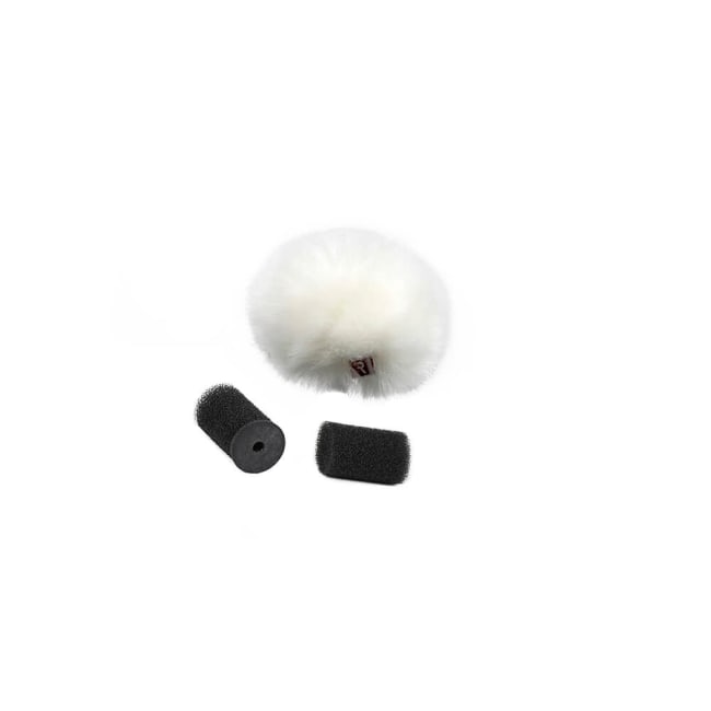 Rycote RYC065557 Vindpels liten for myggmikrofon hvit Ristretto