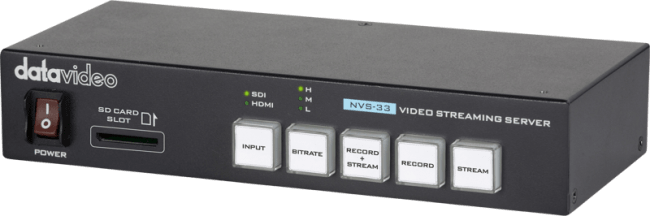 Datavideo NVS-33 Video Streaming Encoder/Recorder