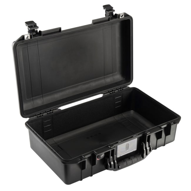 Peli Case Hardcase 1525U Air uten Skum Innv. Mål 521x287x172 mm Sort