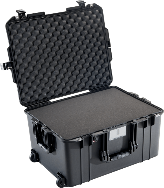 Peli Case Hardcase 1607 Air med Skum Innv. Mål 535x402x295 mm Sort