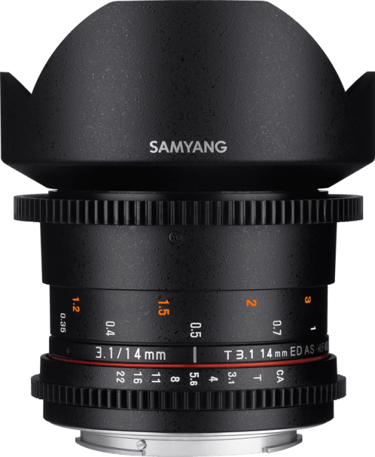 Samyang 14Mm T3.1 Vdslr Ed As If Umc Ii Canon Ef