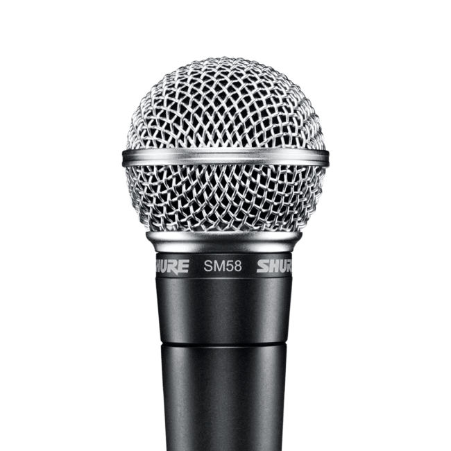 Shure SM58-LCE Vokalmikrofon dynamisk nyrekarakeristikk