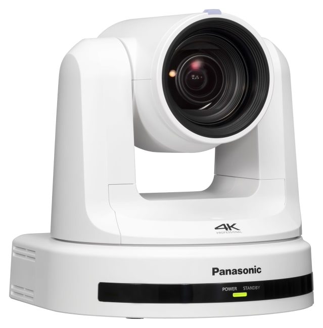 Panasonic AW-UE20WE 4K PTZ Kamera 12x Zoom Hvit