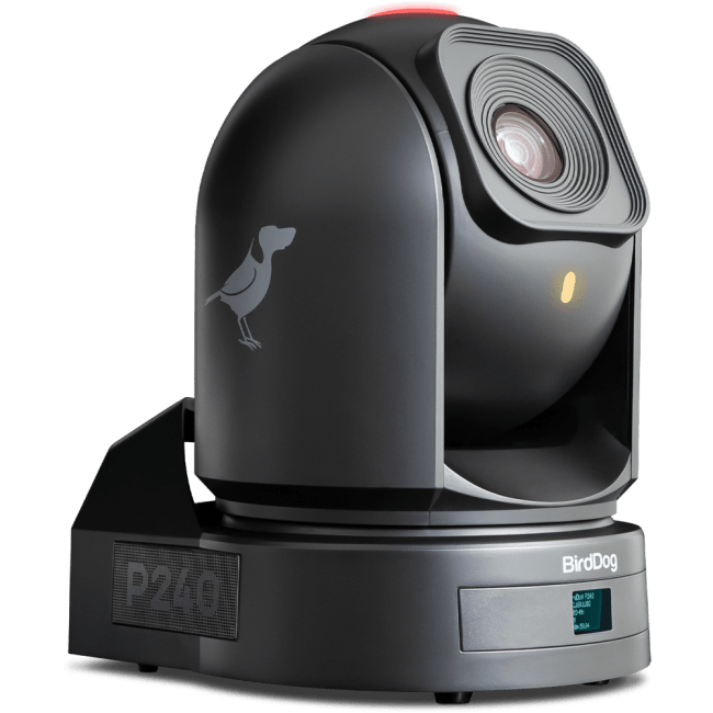 BirdDog BDP240B 1080P Full NDI PTZ Kamera 30x Zoom svart