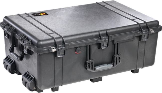 PELI CASE 1650 sort uten skum