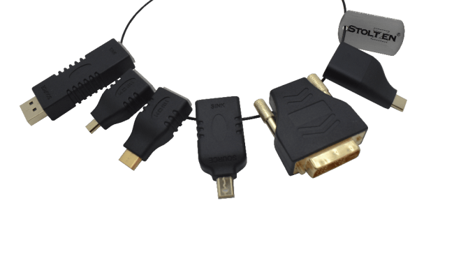 Stolzen Nyx Adapterring Short 6 HDMI til 6 andre kontakter