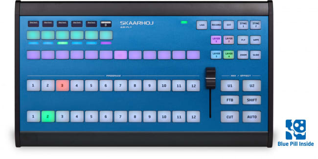 Skaarhoj AIR-FLY-4ATEM-V1B Kontrollpanel for ATEM m/BluePill