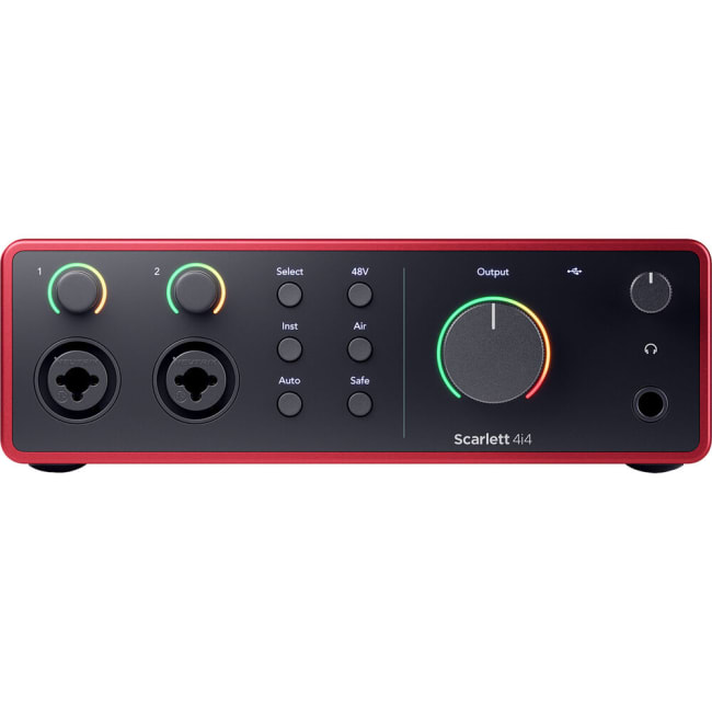 Focusrite Scarlett 4i4 Gen4 USB Lydkort
