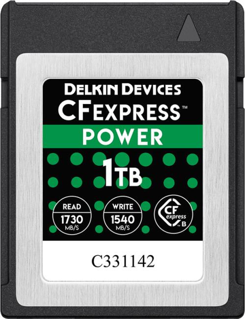 Delkin DCFX1-1TB Minnekort CFexpress type B 1TB 1540MB/s
