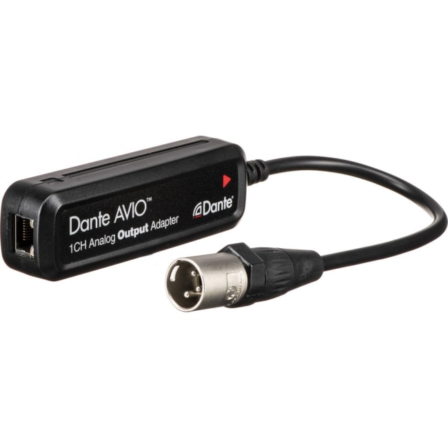 Audinate Dante AVIO XLR Analog Output Adapter 0x1